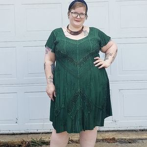 Holy Clothing green dress